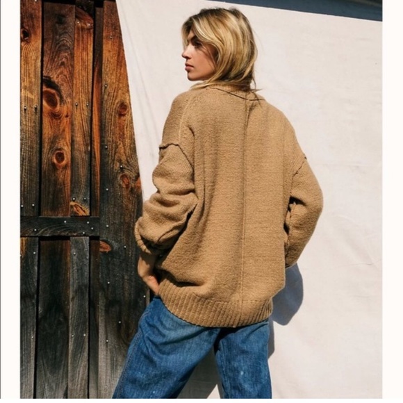 FREE PEOPLE Desert Caramel Sweater - Picture 4 of 6